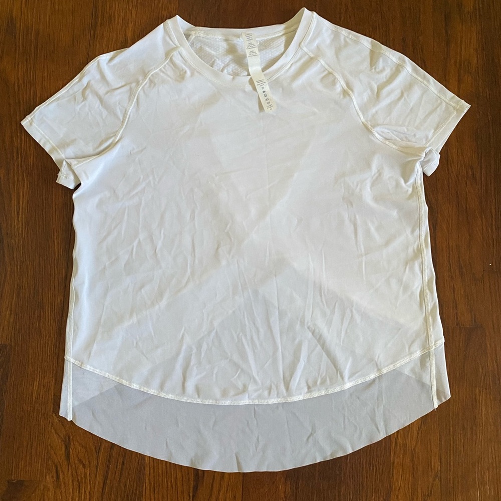 Lululemon white shirt